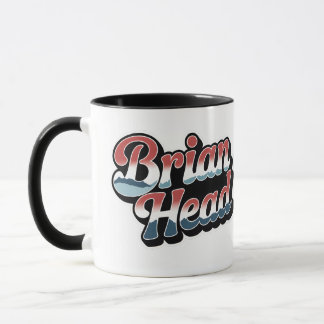 Brian Head Utah Retro Ski Resort Mug