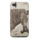 Brian Montuori Zebra iPhone 4 case (Back)