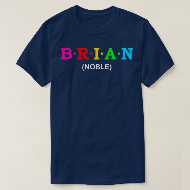 Brian Noble T-Shirt (Design Front)