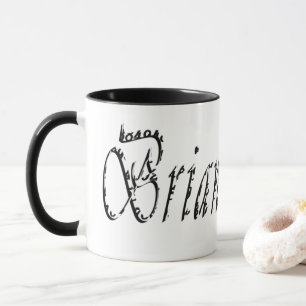 Brian, Nom Logo Cursif, Mug Combo Café