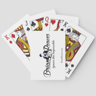 Brian Reaves des cartes de jeu de logo avec le