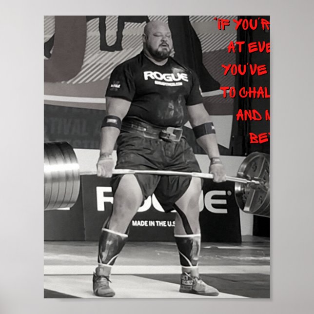 BRIAN SHAW - CHALLENGE YOU QUOTE   POSTER (Front)