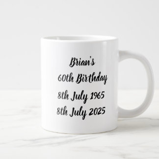 Brian's 60th Birthday Mug