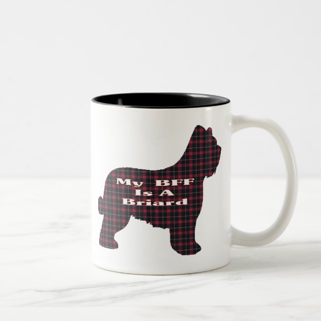 Briard BFF Mug (Right)