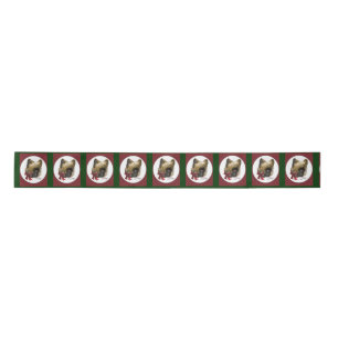 Briard Christmas   Satin Ribbon