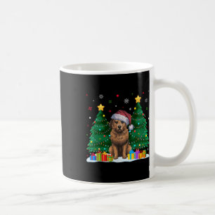 Briard Dog Lovers Santa Hat Ugly Christmas Sweater Coffee Mug
