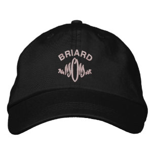 Briard Dog MOM Embroidered Hat