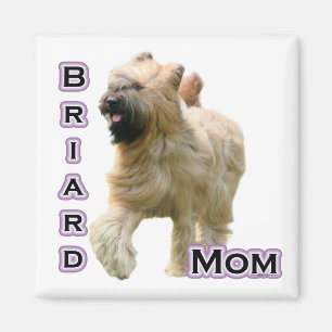 Briard Mom 4 - Magnet