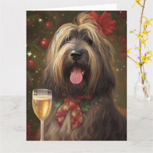 Briard New Year Card