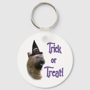 Briard Trick Keychain