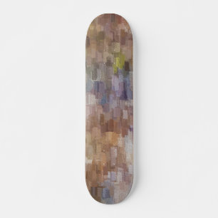 Brick Abstract Winter Fall Skateboard