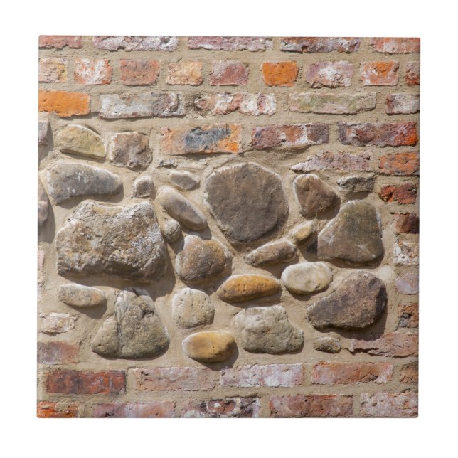 Brick and stone wall tile (Front)