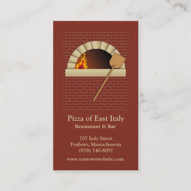 Brick Bakery Business Card (Front)