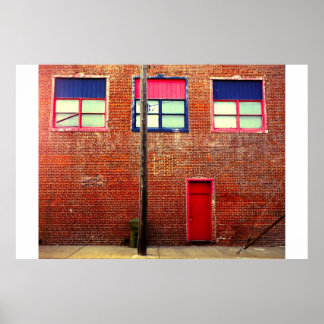 Brick Beauty Poster