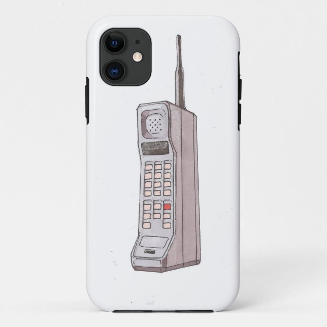 Brick Cell Phone iPhone 5 Case (Back)