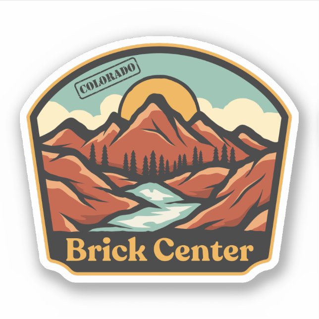 Brick Centre, Colorado (Front)