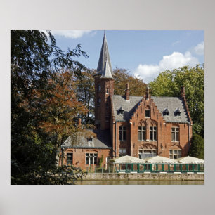 Brick church on Minnewater Poster