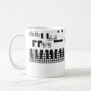 Brick Computer Video Game And Music Piano Coffee Mug