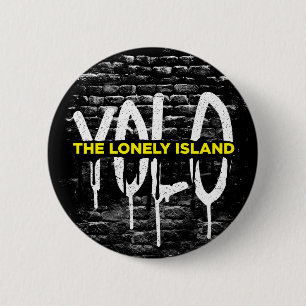 Brick Drip 2 Inch Round Button