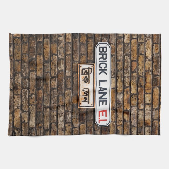 Brick Lane Tea Kitchen Towel (Horizontal)