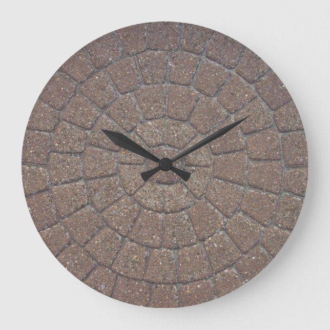 Brick Large Clock (Front)