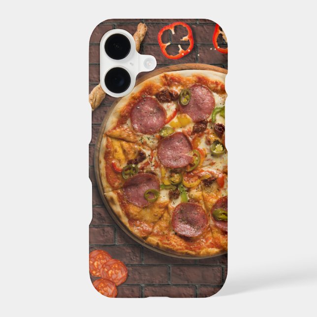 Brick Oven Pizza with Toppings (Verso)