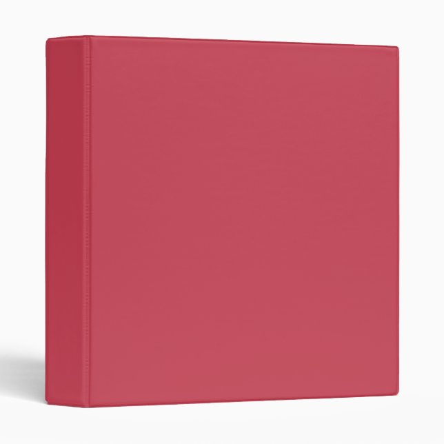 Brick red (solid colour)  binder (Front/Spine)