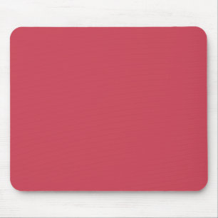 Brick red (solid colour) mouse pad