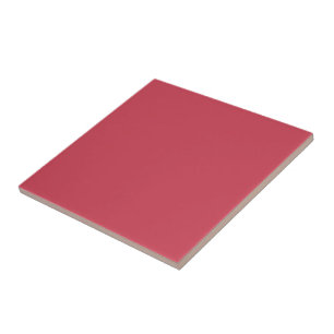 Brick red (solid colour) tile