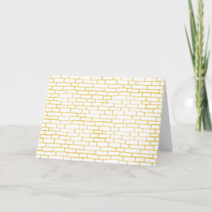 Brick Road — transparent & Yellow Card