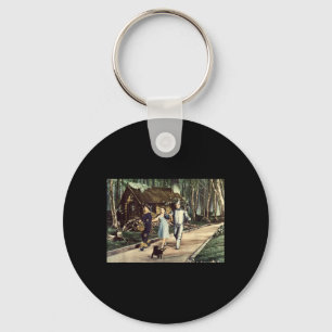 Brick Road Wizard Of Oz Tin Man Ecrow Dorothy And Keychain