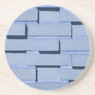 Brick, Rock, Stone Series---Blue Brick Coaster