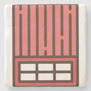 brick stone coaster