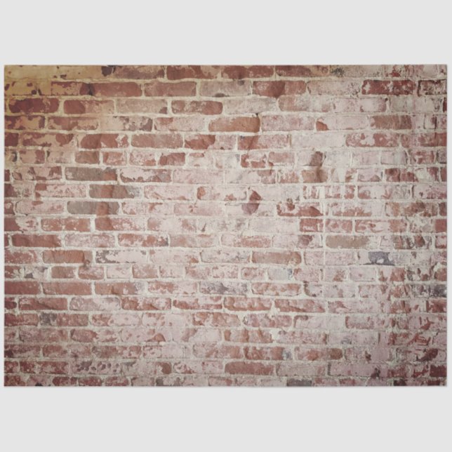 Brick Texture Decoupage Tissue Tissue Paper (Front)