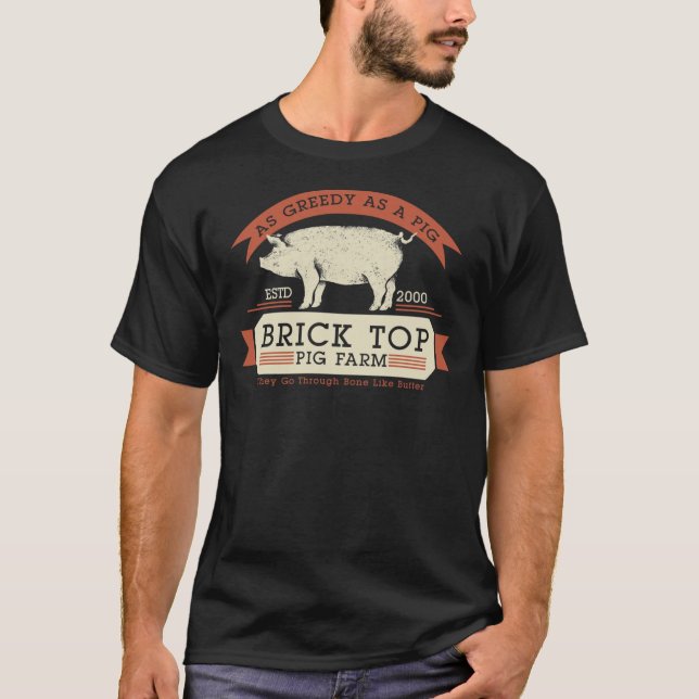 Brick Top Pig Farm - As Greedy as a Pig Essential  (Front)