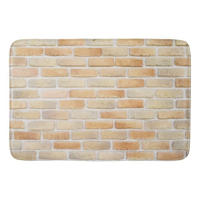 Brick wall bath mat (Front)