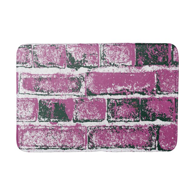 BRICK WALL BATH MAT (Front)