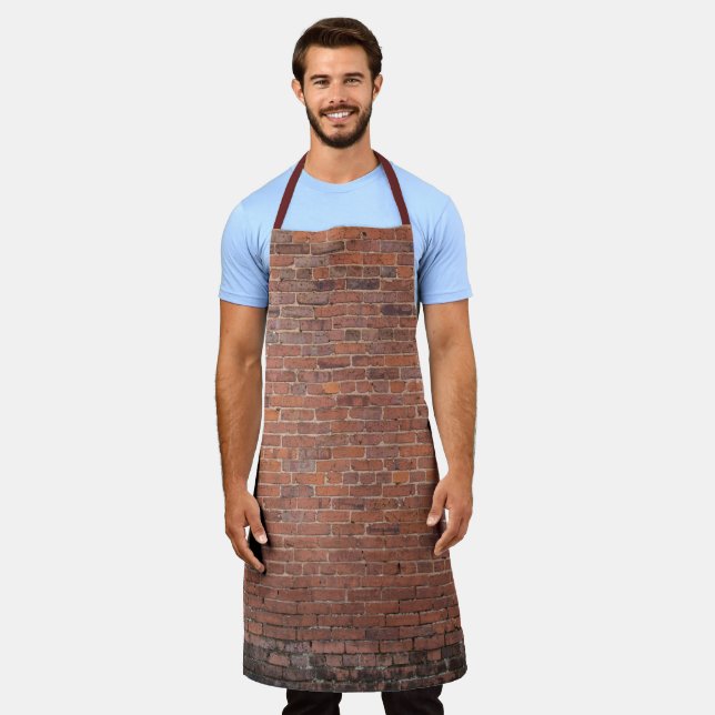 Brick Wall building Apron (Worn)