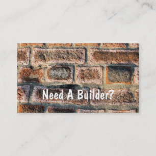 BRICK WALL BUSINESS CARD