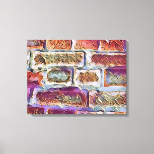 BRICK WALL CANVAS PRINT