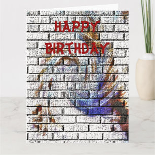 BRICK WALL CARD