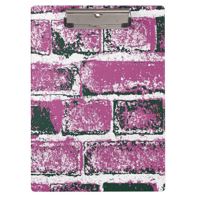 BRICK WALL CLIPBOARD (Front)