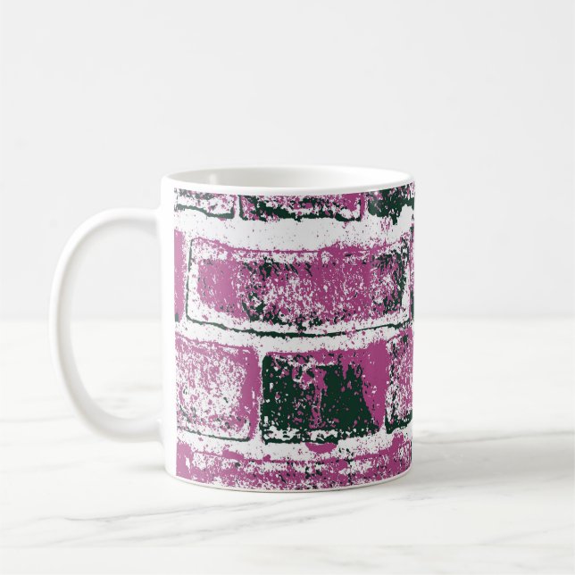 BRICK WALL COFFEE MUG (Left)