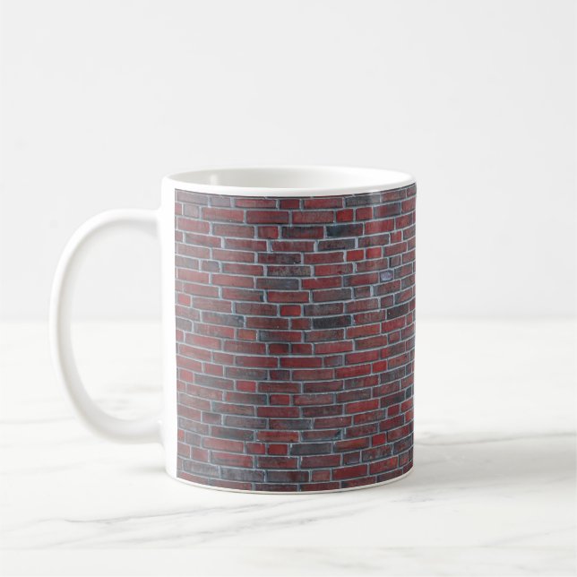 Brick wall coffee mug (Left)