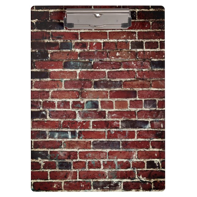Brick Wall Cool Texture Clipboard (Front)