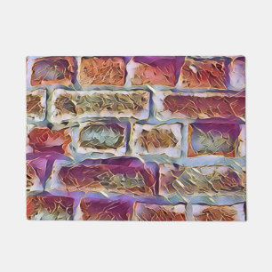 BRICK WALL   DOORMAT