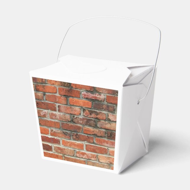 Brick Wall Favor Box (Front Side)
