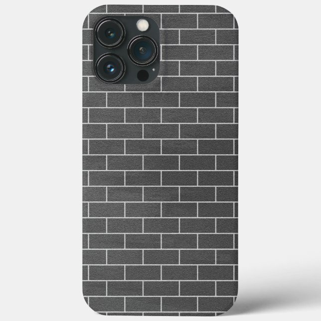 Brick Wall Grey Case-Mate iPhone Case (Back)