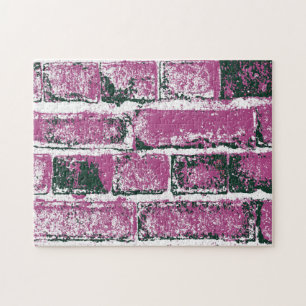 BRICK WALL JIGSAW PUZZLE