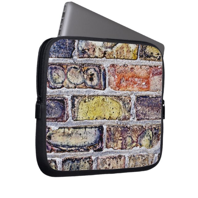 Brick Wall Laptop Sleeve (Front Right)